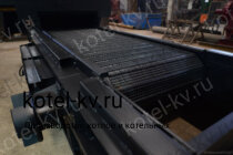 Топка ТЛПХ с ленточной колосниковой решеткой прямого хода
