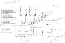 Тепловая схема блочной котельной БМК 800 кВт с ГВС с резервом